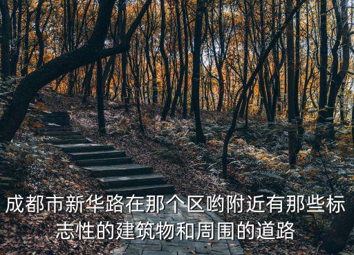 成都市新華路在那個區(qū)喲附近有那些標(biāo)志性的建筑物和周圍的道路