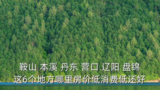 鞍山 本溪 丹東 營口 遼陽 盤錦這6個地方哪里房價低消費低還好
