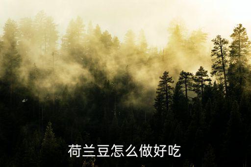 荷蘭豆怎么吃,怎么炒荷蘭豆才好吃?