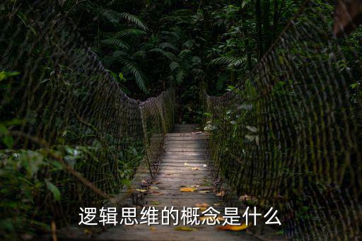 邏輯思維的概念是什么
