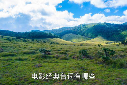 經典電影臺詞,電影經典臺詞:走人生路就像爬山一樣