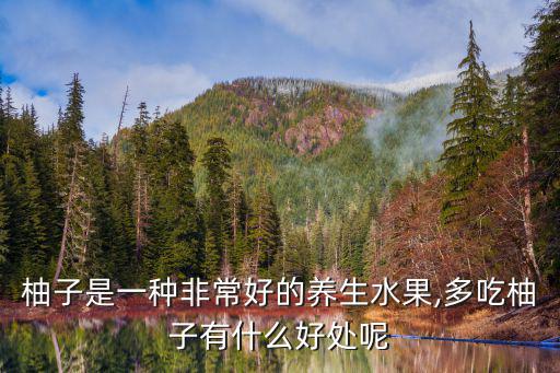 柚子是一種非常好的養(yǎng)生水果,多吃柚子有什么好處呢
