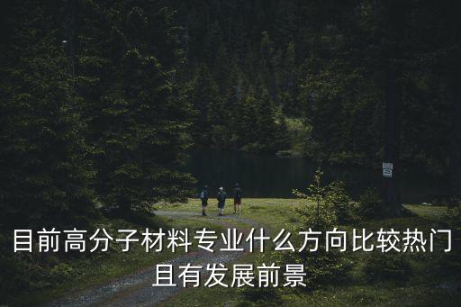目前高分子材料專業什么方向比較熱門且有發展前景