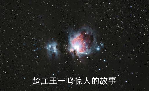 楚莊王一鳴驚人的故事，一鳴驚人從楚莊王的話中得到了什么啟事