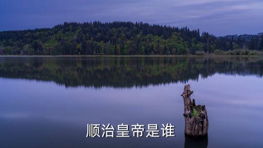 順治皇帝是誰
