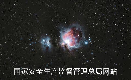 國家安全生產監督管理總局網站