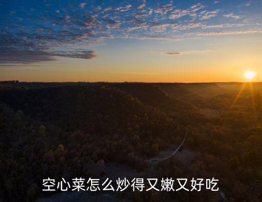 空心菜怎么炒好吃,水煮空心菜怎么做好吃又簡單!