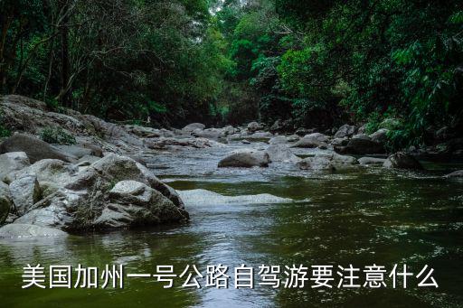 美國加州一號公路自駕游要注意什么