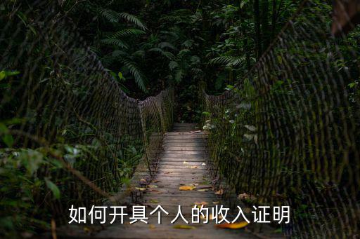 個人收入證明,申請開具個人收入證明需要先向公司單位開一份