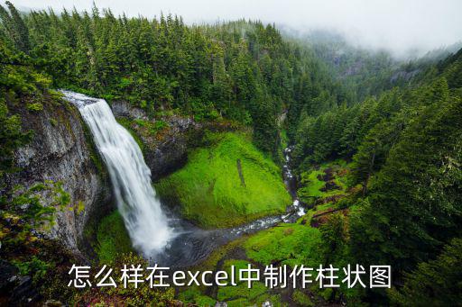 怎么樣在excel中制作柱狀圖