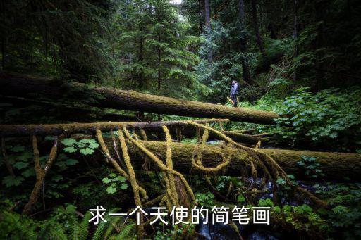 求一個天使的簡筆畫