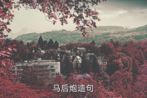馬后炮造句