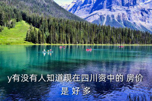 y有沒有人知道現在四川資中的 房價是 好 多