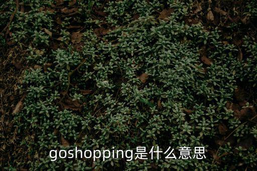 goshopping是什么意思