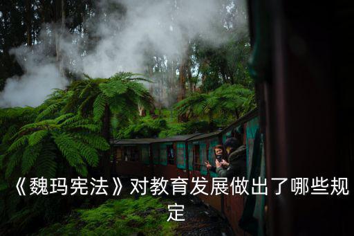 《魏瑪憲法》對(duì)教育發(fā)展做出了哪些規(guī)定