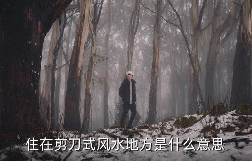 住在剪刀式風水地方是什么意思