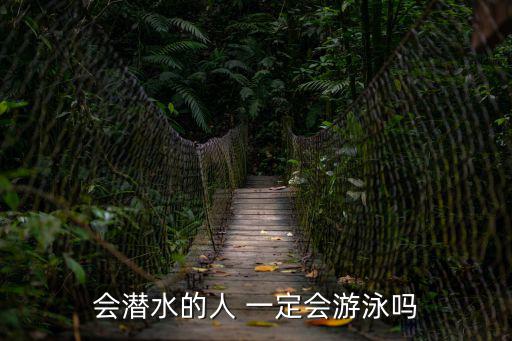 會(huì)潛水的人 一定會(huì)游泳嗎