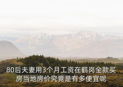 80后夫妻用3個月工資在鶴崗全款買房當地房價究竟是有多便宜呢