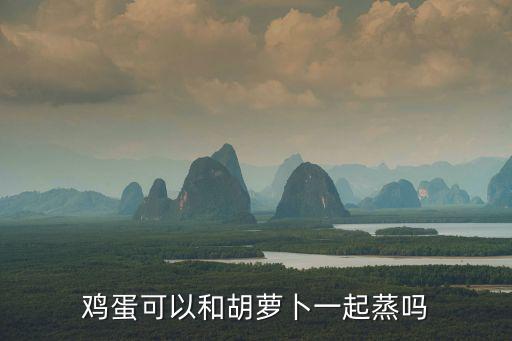 雞蛋可以和胡蘿卜一起蒸嗎