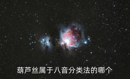 葫蘆絲屬于八音分類法的哪個