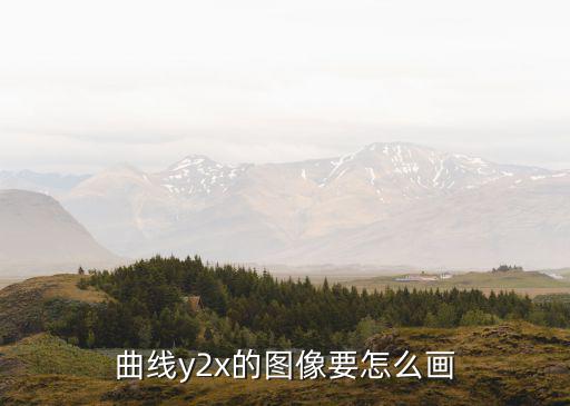 曲線y2x的圖像要怎么畫