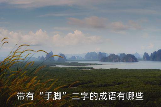 帶有“手腳”二字的成語有哪些