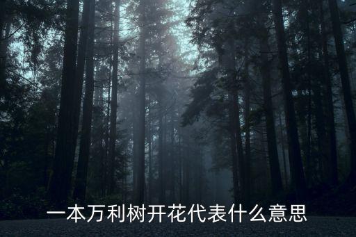 一本萬(wàn)利的意思,《李自成》第二集:一本萬(wàn)利不現(xiàn)實(shí)!