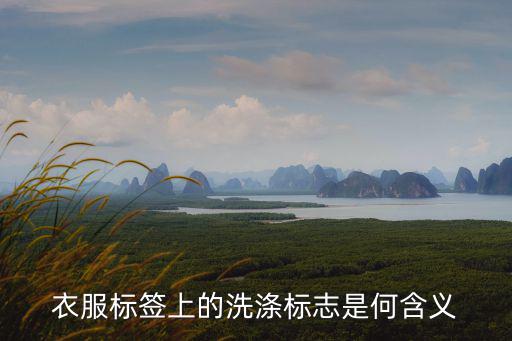 衣服洗滌標志,什么是織物洗滌標志?