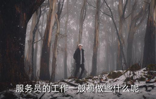 服務員的工作一般都做些什么呢