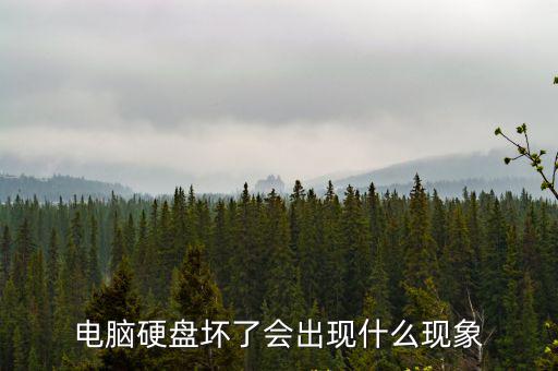 電腦硬盤壞了會出現什么現象