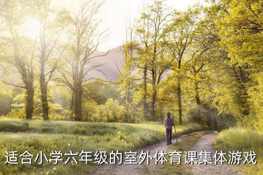 適合小學(xué)六年級的室外體育課集體游戲