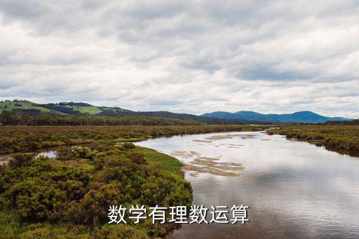 數學有理數運算