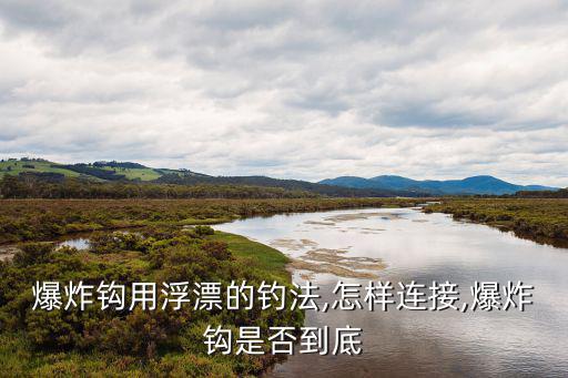 爆炸鉤怎么用,海釣也可以串鉤加爆炸鉤混用