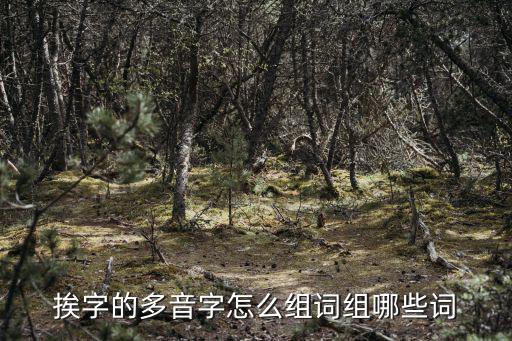挨字的多音字怎么組詞組哪些詞