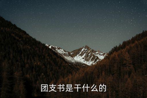 團支書,中學團支書是干嘛?