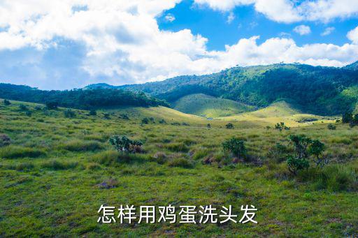 怎樣用雞蛋洗頭發(fā)