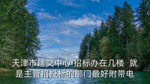 天津市建交中心 招標辦在幾樓  就是主管招投標的部門最好附帶電
