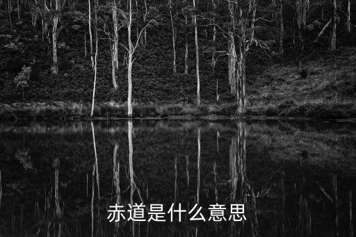 赤道是什么意思