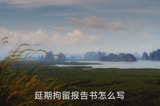呈請拘留報告書,拘留流程如何進行?