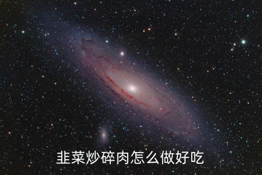 韭菜炒碎肉怎么做好吃