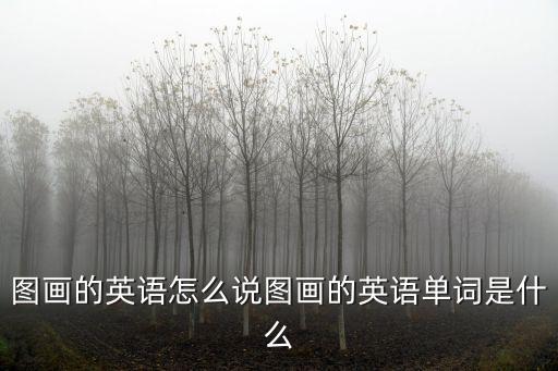 圖畫的英語怎么說圖畫的英語單詞是什么
