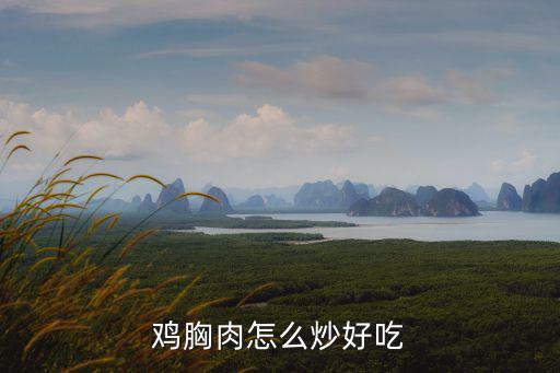 雞胸肉怎么炒好吃