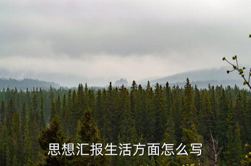 思想上工作上生活上思想?yún)R報(bào),思想?yún)R報(bào)要緊圍繞三個(gè)主題內(nèi)容
