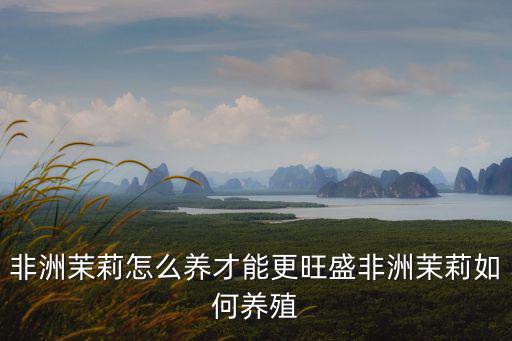 非洲茉莉怎么修剪,非洲茉莉怎么養才能繁殖旺盛?