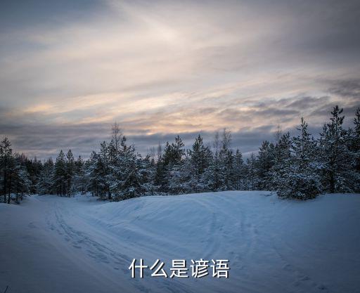 什么是諺語