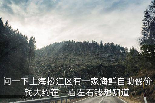 問一下上海松江區(qū)有一家海鮮自助餐價錢大約在一百左右我想知道