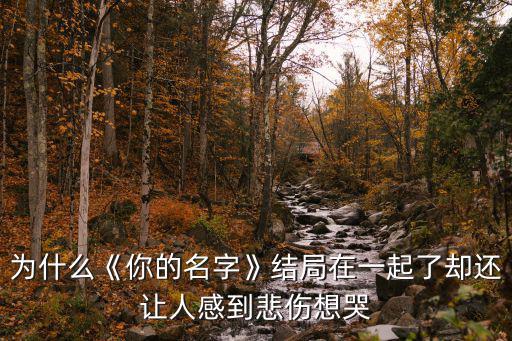 為什么《你的名字》結局在一起了卻還讓人感到悲傷想哭