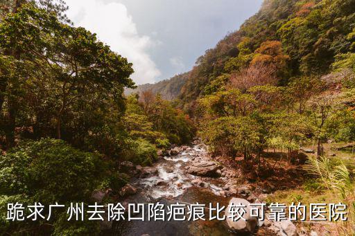 跪求廣州去除凹陷疤痕比較可靠的醫院