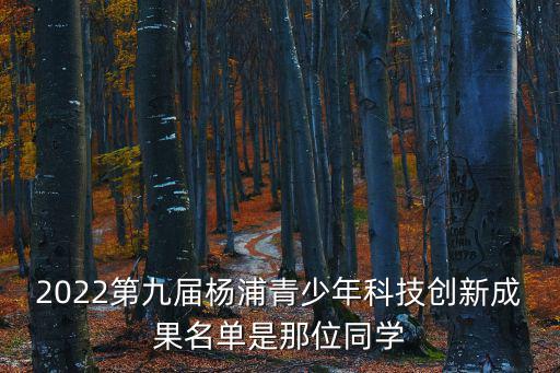 第九屆賽復創智杯上海市青少年創意設計，賽復創智杯含金量