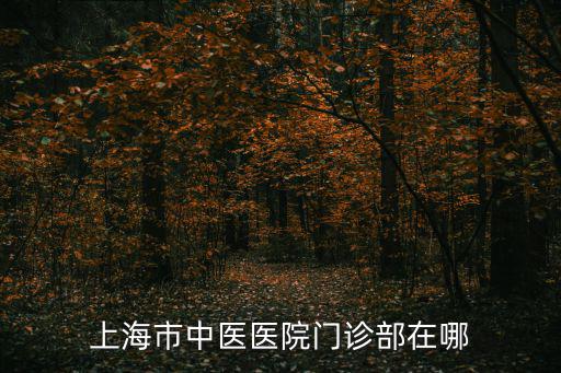 上海市中醫(yī)醫(yī)院門診部電話，上海市中醫(yī)醫(yī)院門診部在哪